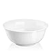 DOWAN 24 oz Porcelain Cereal/Soup Bowl , White - Set of 4
