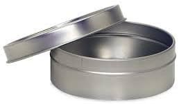 Got Oils?® ALUMINUM 4 OZ ROUND TIN (QTY OF 1)