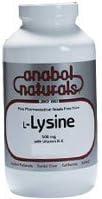 ANABOL NATURALS L-Lysine 500mg by Anabol Naturals