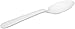 Amazon Basics Plastic Cutlery Spoon, White, 1000 Spoons