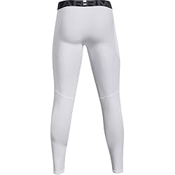 Under Armour Men's HeatGear Armour Leggings, White