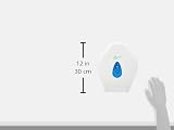 2Work CT34014 Mini Jumbo Toilet Roll Dispenser White Lockable view 3