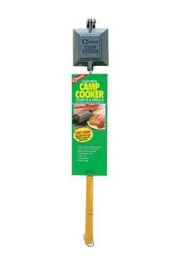 Coghlans 744 Cast Iron Camp Cooker/Pie Iron for Campfire Cooking, 2-Pack