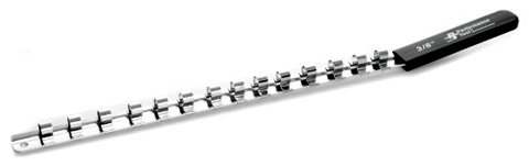 3/8" DR SOCKET RAIL, Manufacturer: PERFORMANCETOOL, Manufacturer Part Number: W38000-AD, Stock Photo - Actual parts may vary.