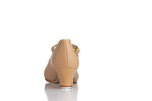 Theatricals Adult 1.5" Heel Baby Louis Character Tap Shoes T9800TAN10.0M Tan 10 M US - Thumbnail 3