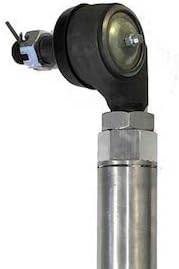 Exodus Jeeps 1.5" 7075 Aluminum JK Tie Rod, Fits Jeep Wrangler 07-18 - Comes Fully Assembled (Raw)