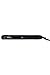 Sedu ICON 1’’ Professional Flat Iron with StyleShield 125V Titanium Core Ceramic Finish, Black with Multiple Hair Iron Heat Settings & Digital Display for Precision Hair Styling
