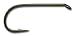 Mustad Signature Round Bend Dry Fly Fishing Hook with Standard Wire/Standard Length Turned Down Eye (Pack of 50) in Bronze