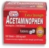 Acetamin Tablets Extra Strength 500Mg - 100 Ea