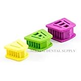Dental Silicone Mouth Prop Tattoo Bite Block 3 Pcs Kit (small, medium, large) Color Coded