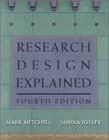 Research Design Explained, Mitchell, Mark L. and Jolley, Janina M., 0155075055