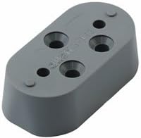 Nautos USA A 193 - Small Cleat Lifter - 15 MM HIGH - Set of 2 Pieces