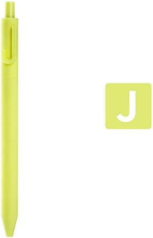 Mnsd Gel Pens Kaco Creative Gel Pen Alphabet A Z Number 0 9 Black Ink 0 5mm Fine Point Children Student Writing Gel Pens School Supplies J Amazon Ae