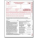 2016 IRS Regulation Approved 1096 Tax Form - Package of 5