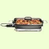 Electric Skillet with Lid