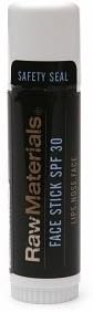 Raw Materials Face Sunblock Stick SPF 30, 0.56 Ounce