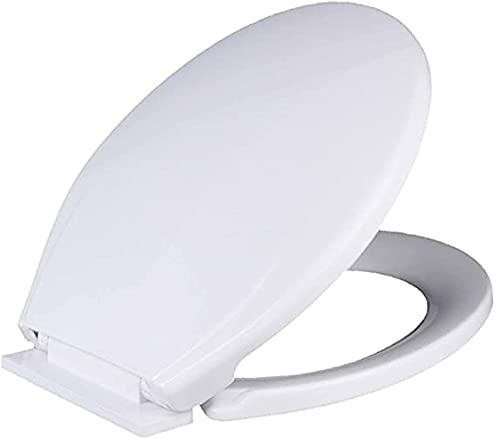 Oval Toilet SEAT Soft Close White - Easy Installation by AAN®