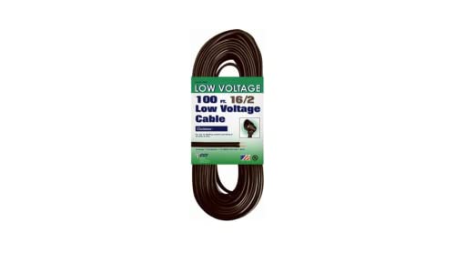 Woods Coleman Cable 095021008 16/2 Low Voltage Lighting Cable, 100-Feet