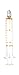 10ml TRUTH Glass Syringe Reusable with Metal Luer Lock, 1ml graduation (Case of 2)