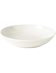 Royal Doulton 8574006785 Gordon Ramsay Maze White Pasta Bowl, 24-Ounce