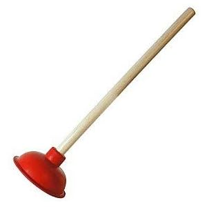 Black liger Multifunctional Plastic Handle Plunger