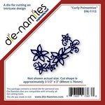 die-namites Curly Poinsettias Universal Cutting Die