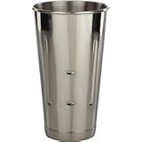 Libertyware Stainless Steel Malt Milkshake Ice Cream Mixer Mixing Cup, 30 oz.