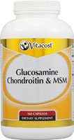 Vitacost Glucosamine Chondroitin & MSM -- 360 Capsules