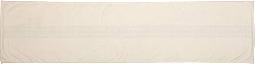 Piper Classics Market Place Gray Grain Sack Stripe Table Runner, 13" x 54", Farmhouse Style, Gray and Cream Tabletop Décor