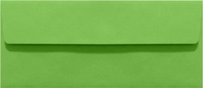 #10 Square Flap Envelopes w/Peel & Press (4 1/8 x 9 1/2) - Limelight Green (2000 Qty.)