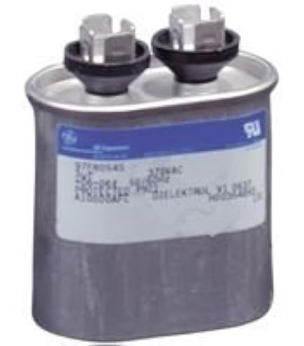 GE Genteq Capacitor Oval Run 6 uf MFD 370 Volt VAC Z97F5706
