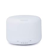 Aroma essential oil diffuser 400ml-portable, 7 color LED lighting- By: PHANFOUR