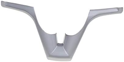 CADANIA For Chevrolet for Classic Cruze Sedan Hatchback 2009 2010 2011 12 13 14 Car Steering Wheel Trim Cover Chrome Sticker Accessories Silver