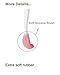 Dog toothbrush, Double-sided soft silicone gentle dental brushes kit with curved long handle