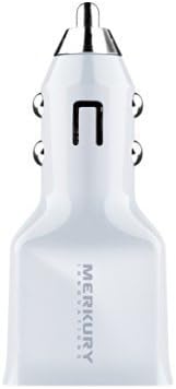 HotTips Car Charger for All Devices with a Micro USB Connector - Retail Packaging - White