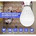 ETbotu Bulb Lamp Wireless IP Camera WiFi 960P Panoramic FishEye Home Security CCTV Camera 360 Degree Night Vision Camera 1.3 Million Single Light Source White Light