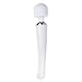 8 Speed Silicone Wireless Therapeutic Massager Wand with 20 Pulsating Patterns - USB Charging Handheld Power Massager Body + Facial for Foot, Legs, Neck, Back, Shoulders (White)