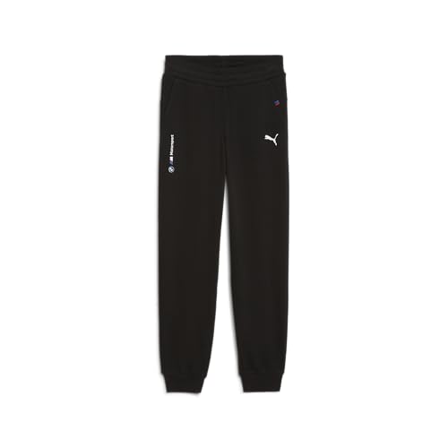 Puma Unisex Kids BMW M Motorsports Kids Essentials Fleece Pants, Puma Black, X-Large at Amazon