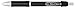 Zebra Pen Orbitz Retractable Ballpoint Pen, Bold Point, 1.6mm, Black Ink, 12-Count