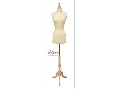 (BS-04+JF-FWPW-4) ROXYDISPLAYTM New Design Female Body Form Size 2-4 with Base