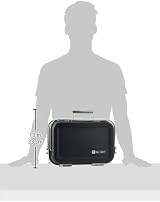 Valiant Portable Folding Picnic BBQ - Charcoal, 2.4kg, Compact Design view 3