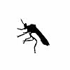 SHMAZ 14.1 Cm * 14.8 Cm Ongewoon Mooi Insect Delicate Handige Sticker Mooie Auto Sticker Zwart/Zilver