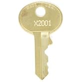 Master Lock X2521 Replacement Keys: 2 Keys
