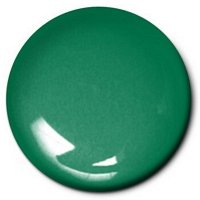 Testors Enamel 1/4 oz 1100 & 1500 Series Bottles Green Metal Flake