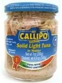 Callipo Oro Tuna Light in Water
