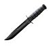 KA-BAR #1213 Black Straight Edge Knife / Hard Sheath primary