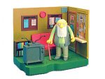 The Simpsons SPRINGFIELD RETIREMENT CASTLE & EXCLUSIVE JASPER World Of Springfield Interactive Environement & Action Figure