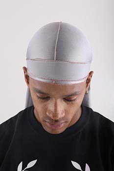 So Many Waves Durags For 360, 540,720 Waves (Silver Gray)