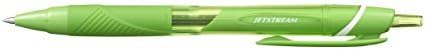 UNI-BALL JETSTREAM SXN-150-07 RETRACTABLE ROLLERBALL PEN [Pack of 3] Lime Green Barrel with Lime Green Ink