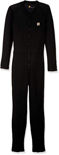 Carhartt Men's MUS130 Classic Union Suit - Large - Black